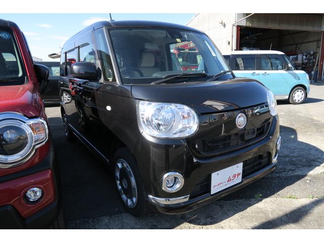 ムーヴキャンバス Ｘリミテッドメイクアップ　ＳＡＩＩ　両側電動スライドドア　ＥＴＣ　純正ナビ　フルセグ　バックモニター　トラクションコントロール　スマートキー　プッシュスタート　オートエアコン　ドライブレコーダー　電動格納ミラー（4枚目）