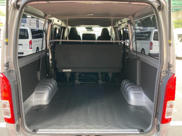 ハイエースバン ＤＸ　ＧＬパッケージ　４ＷＤ・６型・４ナンバー・９人乗・Ｗエアコン・ＬＥＤヘッドライト・トヨタセーフティセンス・ＬＥＤフォグライト・メッキ電格ミラー・アルミホイール・ＥＴＣ２．０・ＳＤナビ・フルセグ・バックカメラ・キーレス（37枚目）