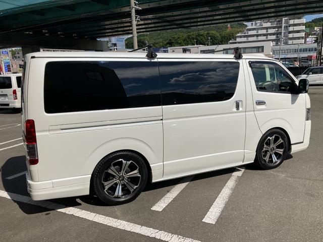 ハイエースバン スーパーＧＬ　ダークプライムＩＩ　７型・両側パワースライド・アルパインＢＩＧＸ１１・ＴＲＤフルエアロ・玄武足廻り・ローダウン・１８インチＡＷ・クリアランスソナー・デジタルインナーミラー・ＬＥＤヘッドライト・ＬＥＤフォグ・前後ドラレコ（18枚目）