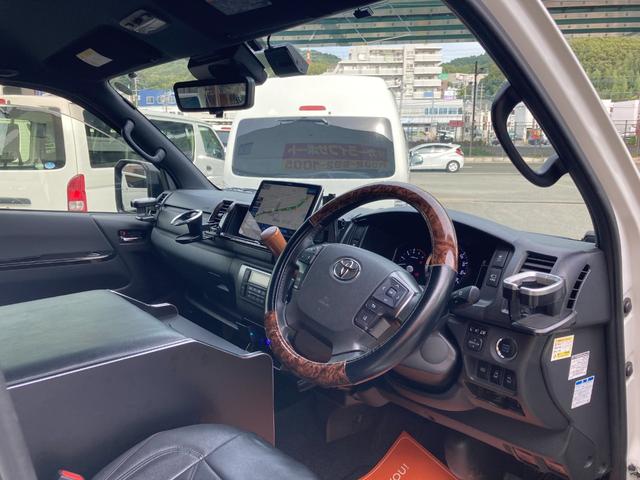 ハイエースバン ロングワイドスーパーGL ダークプライム2・6型・パワースライドドア・アルパインBIGX11・フリップダウンモニター・ベッドキット・ユーアイビークルスライドフロア・デジタルインナーミラー・パノラミックビュー・クリアランスソナー(23枚目)