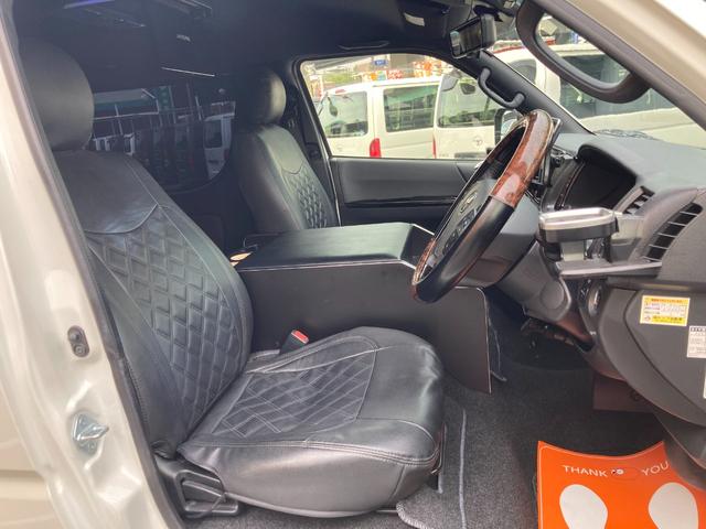 ハイエースバン ロングワイドスーパーGL ダークプライム2・6型・パワースライドドア・アルパインBIGX11・フリップダウンモニター・ベッドキット・ユーアイビークルスライドフロア・デジタルインナーミラー・パノラミックビュー・クリアランスソナー(24枚目)