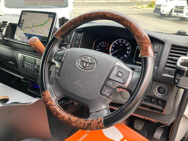 ハイエースバン ロングワイドスーパーGL ダークプライム2・6型・パワースライドドア・アルパインBIGX11・フリップダウンモニター・ベッドキット・ユーアイビークルスライドフロア・デジタルインナーミラー・パノラミックビュー・クリアランスソナー(37枚目)