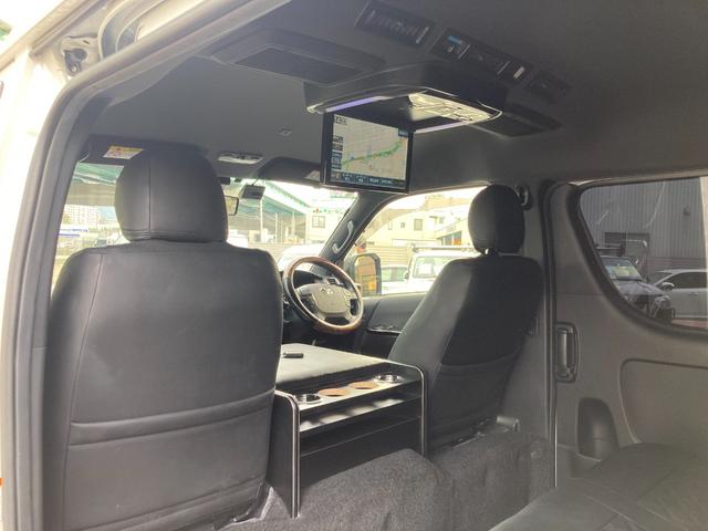 ハイエースバン ロングワイドスーパーGL ダークプライム2・6型・パワースライドドア・アルパインBIGX11・フリップダウンモニター・ベッドキット・ユーアイビークルスライドフロア・デジタルインナーミラー・パノラミックビュー・クリアランスソナー(47枚目)