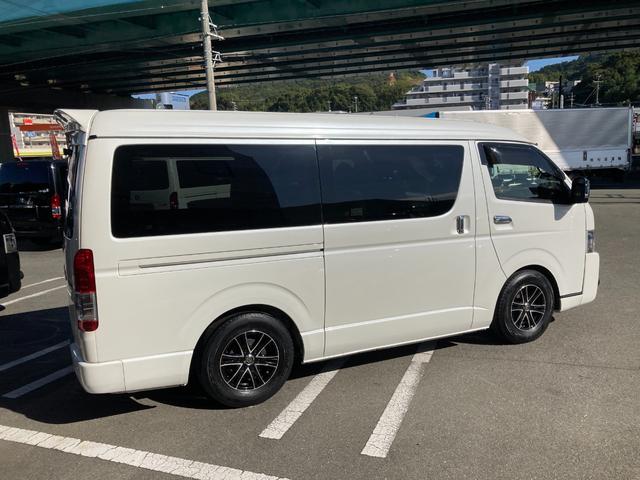 ハイエースバン ロングワイドスーパーＧＬ　ダークプライム２・６型・パワースライド・アルパインＢＩＧＸ１１・クリアランスソナー・パノラミックビュー・トヨタセーフティセンス・アルミホイール・ＬＥＤヘッドライト・ルーフスポイラー・プッシュスタート（15枚目）
