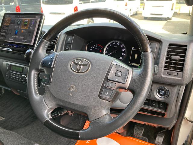 ハイエースバン ロングワイドスーパーＧＬ　ダークプライム２・６型・パワースライド・アルパインＢＩＧＸ１１・クリアランスソナー・パノラミックビュー・トヨタセーフティセンス・アルミホイール・ＬＥＤヘッドライト・ルーフスポイラー・プッシュスタート（33枚目）