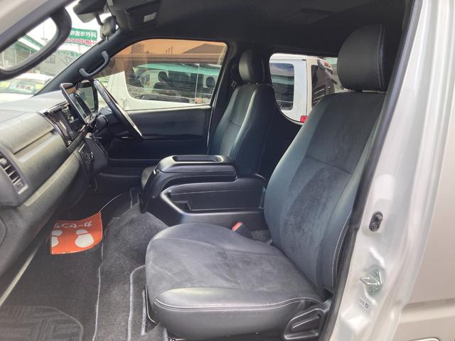 ハイエースバン ロングワイドスーパーＧＬ　ダークプライム２・６型・パワースライド・アルパインＢＩＧＸ１１・クリアランスソナー・パノラミックビュー・トヨタセーフティセンス・アルミホイール・ＬＥＤヘッドライト・ルーフスポイラー・プッシュスタート（37枚目）