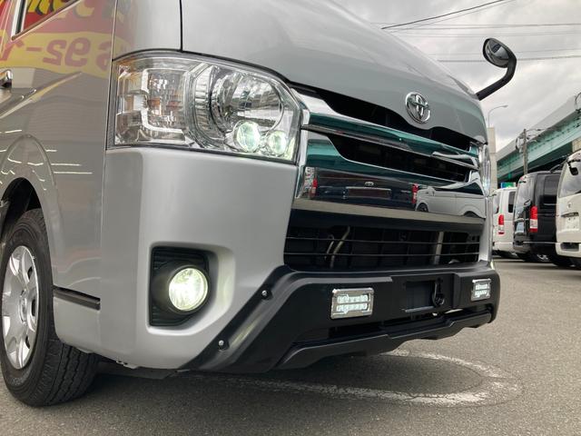 ハイエースバン ロングスーパーＧＬ　４型・ＬＥＤヘッドライト・プッシュスタート・ＬＥＤフォグライト・新品バンパーガード・ＬＥＤデイライト・新品シートカバー・ＥＴＣ・ＨＤＤナビ・フルセグ・バックカメラ・ドラレコ・ステアリングスイッチ（6枚目）
