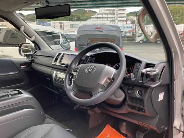 ハイエースバン ロングスーパーＧＬ　４型・ＬＥＤヘッドライト・プッシュスタート・ＬＥＤフォグライト・新品バンパーガード・ＬＥＤデイライト・新品シートカバー・ＥＴＣ・ＨＤＤナビ・フルセグ・バックカメラ・ドラレコ・ステアリングスイッチ（15枚目）