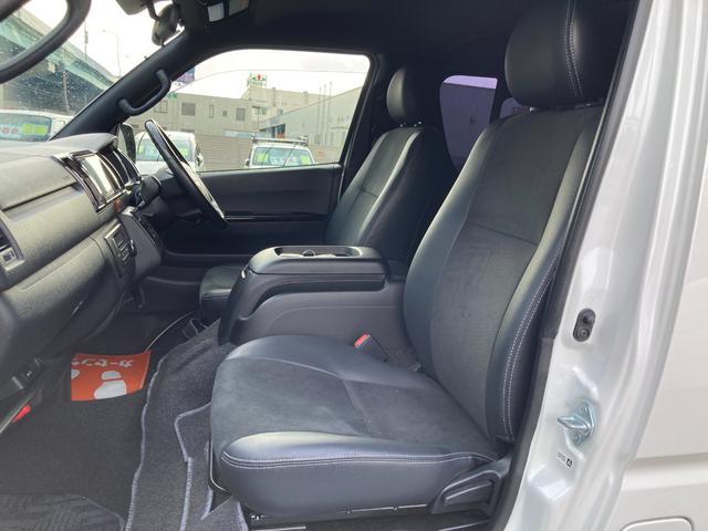 ハイエースバン スーパーＧＬ　ダークプライムＩＩ　４ＷＤ・５型・トヨタセーフティセンス・ＬＥＤヘッドライト・プッシュスタート・リアスライド小窓・ＥＴＣ・ＳＤナビ・フルセグ・バックカメラ・Ｗエアバック・１００Ｖ電源・ドライブレコーダー・スマートキー×２（34枚目）