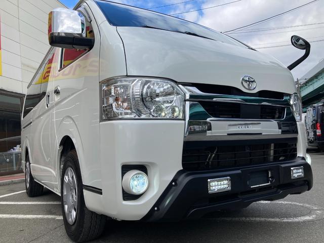 ハイエースバン ロングスーパーGL 6型・トヨタセーフティセンス・LEDヘッドライト・プッシュスタート・新品バンパーガード・新品シートカバー・新品インテリアパネル・新品ステアリング・SDナビ・フルセグ・バックカメラ・ドライブレコーダー(7枚目)