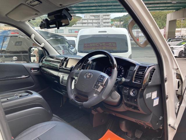 ハイエースバン ロングスーパーGL 6型・トヨタセーフティセンス・LEDヘッドライト・プッシュスタート・新品バンパーガード・新品シートカバー・新品インテリアパネル・新品ステアリング・SDナビ・フルセグ・バックカメラ・ドライブレコーダー(16枚目)