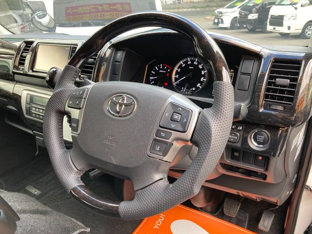 ハイエースバン ロングスーパーGL 6型・トヨタセーフティセンス・LEDヘッドライト・プッシュスタート・新品バンパーガード・新品シートカバー・新品インテリアパネル・新品ステアリング・SDナビ・フルセグ・バックカメラ・ドライブレコーダー(31枚目)