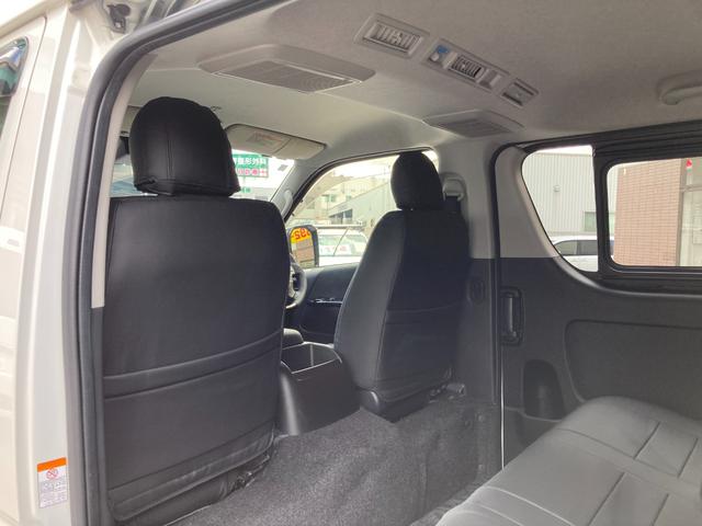 ハイエースバン ロングスーパーGL 6型・トヨタセーフティセンス・LEDヘッドライト・プッシュスタート・新品バンパーガード・新品シートカバー・新品インテリアパネル・新品ステアリング・SDナビ・フルセグ・バックカメラ・ドライブレコーダー(38枚目)