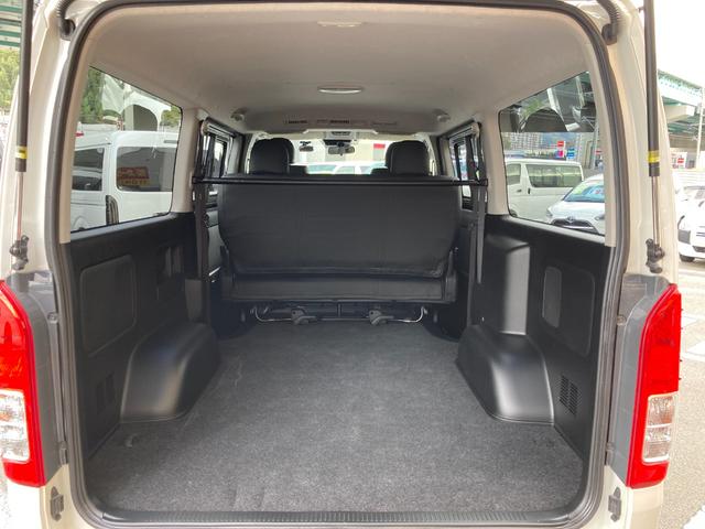 ハイエースバン ロングスーパーGL 6型・トヨタセーフティセンス・LEDヘッドライト・プッシュスタート・新品バンパーガード・新品シートカバー・新品インテリアパネル・新品ステアリング・SDナビ・フルセグ・バックカメラ・ドライブレコーダー(42枚目)