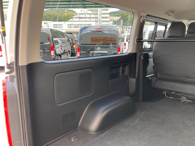 ハイエースバン ロングスーパーGL 6型・トヨタセーフティセンス・LEDヘッドライト・プッシュスタート・新品バンパーガード・新品シートカバー・新品インテリアパネル・新品ステアリング・SDナビ・フルセグ・バックカメラ・ドライブレコーダー(44枚目)
