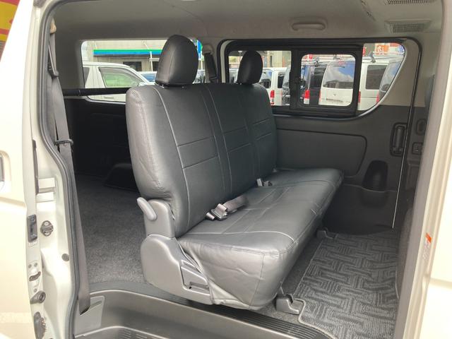ハイエースバン ロングスーパーGL 6型・トヨタセーフティセンス・LEDヘッドライト・プッシュスタート・新品バンパーガード・新品シートカバー・新品インテリアパネル・新品ステアリング・SDナビ・フルセグ・バックカメラ・ドライブレコーダー(47枚目)