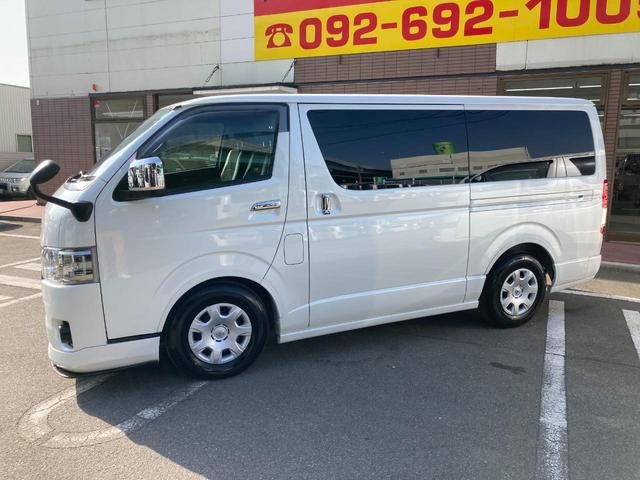 ハイエースバン スーパーGL ダークプライムII 6型・アルパインBIGX11・ESSEXフルエアロ・クリアランスソナー・デジタルインナーミラー型前後ドラレコ・LEDヘッドライト・プッシュスタート・荷室コンパネ・クッションフロアシート・100V電源(12枚目)