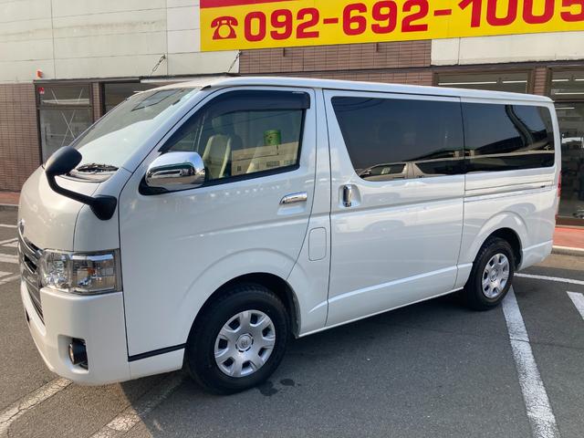 ハイエースバン スーパーGL ダークプライムII 5型・両側パワースライドドア・トヨタセーフティセンス・LEDヘッドライト・プッシュスタート・ETC・純正SDナビ・フルセグ・バックカメラ・Wエアバック・スマートキー×2・プリクラッシュセーフティ(7枚目)