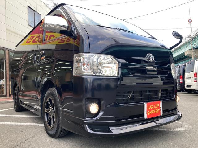 ハイエースバン スーパーGL ダークプライムII 5型・モデリスタフルエアロ・アルパインBIGX11・ルーフスポイラー・アルミホイール・トヨタセーフティセンス・LEDヘッドライト・プッシュスタート・ドライブレコーダー・インテリアパネル・ウーファー(7枚目)
