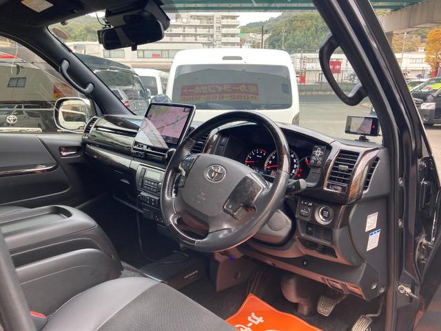 ハイエースバン スーパーGL ダークプライムII 5型・モデリスタフルエアロ・アルパインBIGX11・ルーフスポイラー・アルミホイール・トヨタセーフティセンス・LEDヘッドライト・プッシュスタート・ドライブレコーダー・インテリアパネル・ウーファー(18枚目)