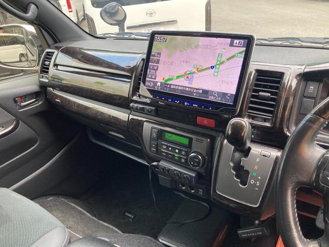 ハイエースバン スーパーGL ダークプライムII 5型・モデリスタフルエアロ・アルパインBIGX11・ルーフスポイラー・アルミホイール・トヨタセーフティセンス・LEDヘッドライト・プッシュスタート・ドライブレコーダー・インテリアパネル・ウーファー(24枚目)