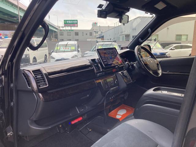 ハイエースバン スーパーGL ダークプライムII 5型・モデリスタフルエアロ・アルパインBIGX11・ルーフスポイラー・アルミホイール・トヨタセーフティセンス・LEDヘッドライト・プッシュスタート・ドライブレコーダー・インテリアパネル・ウーファー(37枚目)