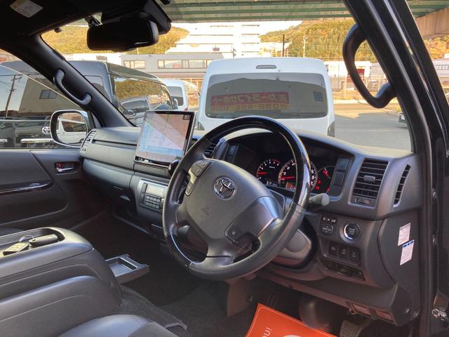 ハイエースバン スーパーGL ダークプライムII 両側パワースライド・アルパインBIGX11・アルパインフリップダウンモニター・新品ベッドキット・トヨタセーフティセンス・LEDヘッドライト・プッシュスタート・フルセグ・バックカメラ・オートクルーズ(15枚目)