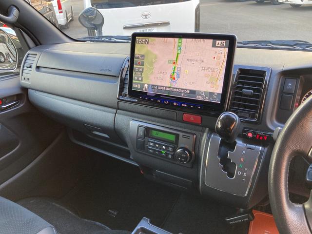 ハイエースバン スーパーGL ダークプライムII 両側パワースライド・アルパインBIGX11・アルパインフリップダウンモニター・新品ベッドキット・トヨタセーフティセンス・LEDヘッドライト・プッシュスタート・フルセグ・バックカメラ・オートクルーズ(21枚目)