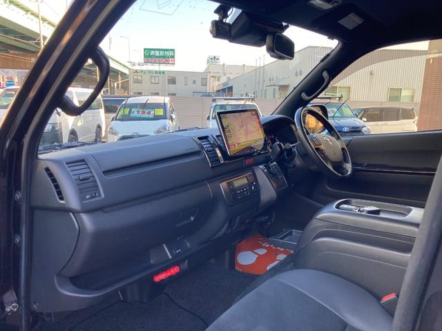 ハイエースバン スーパーGL ダークプライムII 両側パワースライド・アルパインBIGX11・アルパインフリップダウンモニター・新品ベッドキット・トヨタセーフティセンス・LEDヘッドライト・プッシュスタート・フルセグ・バックカメラ・オートクルーズ(33枚目)