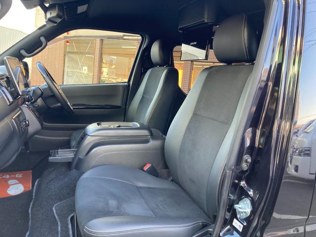 ハイエースバン スーパーGL ダークプライムII 両側パワースライド・アルパインBIGX11・アルパインフリップダウンモニター・新品ベッドキット・トヨタセーフティセンス・LEDヘッドライト・プッシュスタート・フルセグ・バックカメラ・オートクルーズ(34枚目)