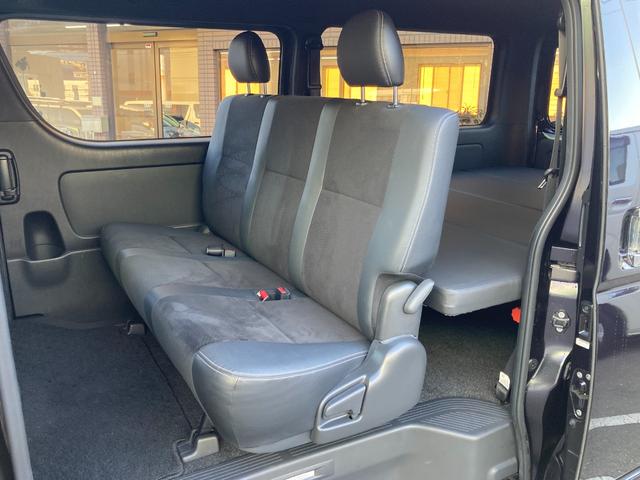 ハイエースバン スーパーGL ダークプライムII 両側パワースライド・アルパインBIGX11・アルパインフリップダウンモニター・新品ベッドキット・トヨタセーフティセンス・LEDヘッドライト・プッシュスタート・フルセグ・バックカメラ・オートクルーズ(38枚目)