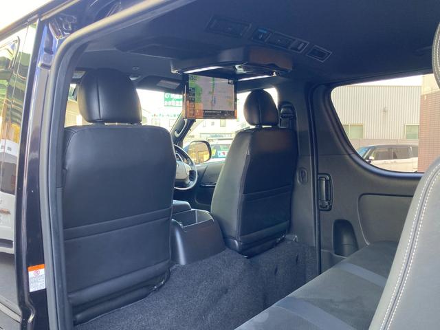 ハイエースバン スーパーGL ダークプライムII 両側パワースライド・アルパインBIGX11・アルパインフリップダウンモニター・新品ベッドキット・トヨタセーフティセンス・LEDヘッドライト・プッシュスタート・フルセグ・バックカメラ・オートクルーズ(39枚目)