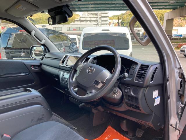 ハイエースバン ロングスーパーＧＬ　５型・トヨタセーフティセンス・ルーフキャリア・リアラダー・ＳＤナビ・フルセグ・バックカメラ・Ｗエアバック・ドライブレコーダー・キーレス・Ｗエアコン・プリクラッシュセーフティ・レーンキープアシスト（16枚目）