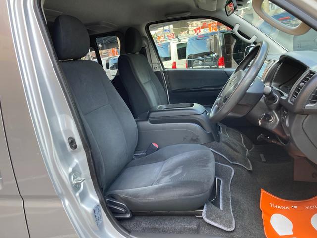 ハイエースバン ロングスーパーＧＬ　５型・トヨタセーフティセンス・ルーフキャリア・リアラダー・ＳＤナビ・フルセグ・バックカメラ・Ｗエアバック・ドライブレコーダー・キーレス・Ｗエアコン・プリクラッシュセーフティ・レーンキープアシスト（17枚目）