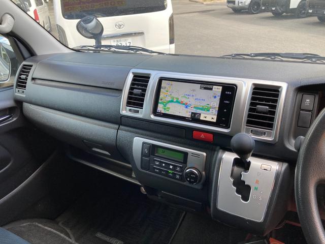 ハイエースバン ロングスーパーＧＬ　５型・トヨタセーフティセンス・ルーフキャリア・リアラダー・ＳＤナビ・フルセグ・バックカメラ・Ｗエアバック・ドライブレコーダー・キーレス・Ｗエアコン・プリクラッシュセーフティ・レーンキープアシスト（22枚目）