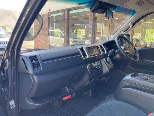 ハイエースバン ロングスーパーGL 6型・両側パワースライドドア・パノラミックビュー・LEDヘッドライト・プッシュスタート・トヨタセーフティセンス・LEDフォグライト・ブラックグリル・新品バンパーガード・コートテクトフロントガラス(37枚目)