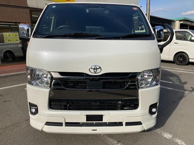 ハイエースバン スーパーＧＬ　ダークプライムＩＩ　７型・アルパインＢＩＧＸ１１・クリアランスソナー・パノラミックビュー・デジタルインナーミラー・モデリスタスポイラー・トヨタセーフティセンス・前後ドライブレコーダー・モデリスタカーゴライト・寒冷地仕様（2枚目）
