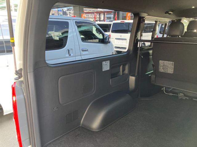 ハイエースバン スーパーＧＬ　ダークプライムＩＩ　７型・アルパインＢＩＧＸ１１・クリアランスソナー・パノラミックビュー・デジタルインナーミラー・モデリスタスポイラー・トヨタセーフティセンス・前後ドライブレコーダー・モデリスタカーゴライト・寒冷地仕様（52枚目）