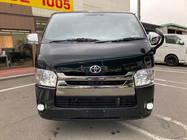 ハイエースバン スーパーＧＬ　ダークプライムＩＩ　５型・ベッドキット・ＬＥＤヘッドライト・プッシュスタート・トヨタセーフティセンス・前後ドライブレコーダー・ＬＥＤフォグライト・ＥＴＣ・ＳＤナビ・フルセグ・バックカメラ・Ｗエアバック・スマートキー×２（2枚目）