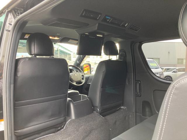 ハイエースバン スーパーＧＬ　ダークプライムＩＩ　６型・新品ベッドキット・純正フリップダウンモニター・両側パワースライドドア・パノラミックビュー・トヨタセーフティンセンス・ＬＥＤヘッドライト・プッシュスタート・ドライブレコーダー・ＳＤナビ・フルセグ（37枚目）