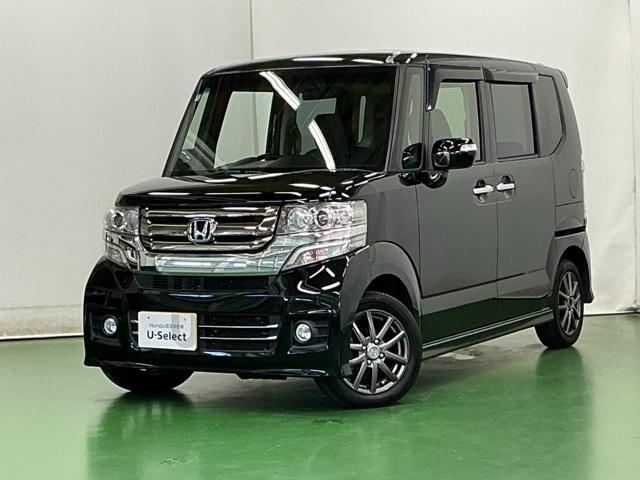 N-BOXカスタム G ナビ Rカメラ ブルートゥース ワンセグ 両スライドドア スマートキー&プッシュスタート SRS WエアB ETC付き 横滑り防止 パワーステアリング マニュアルエアコン セキュリティ ECONモード(10枚目)