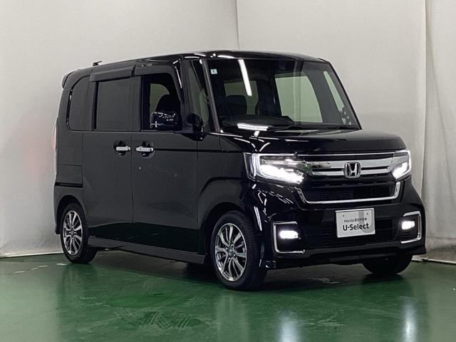 Ｎ－ＢＯＸカスタム Ｌ　ナビ　Ｒカメラ　ブルートゥース　フルセグ　両席電動スライドドア　Ｐソナー　サイドエアバッグ　Ａストップ　シートヒータ　ベンチシート　点検記録簿　キーフリーシステム　ＬＥＤライト　リアカメ　ＡＣ　ＥＴＣ（7枚目）