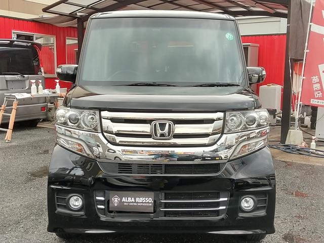 Ｎ－ＢＯＸカスタム Ｇ・Ｌパッケージ　左リアドア電動　リア席スライド・サンシェード　ナビ・ＴＶ・バックカメラ・ＥＴＣ（ナビ連動）　プラズマクラスターオートエアコン　アレルクリーンシート　運転席シートハイトアジャスターＵＶ・ＩＲカットガラス（2枚目）