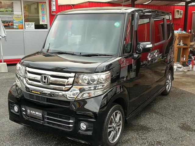 Ｎ－ＢＯＸカスタム Ｇ・Ｌパッケージ　左リアドア電動　リア席スライド・サンシェード　ナビ・ＴＶ・バックカメラ・ＥＴＣ（ナビ連動）　プラズマクラスターオートエアコン　アレルクリーンシート　運転席シートハイトアジャスターＵＶ・ＩＲカットガラス（3枚目）