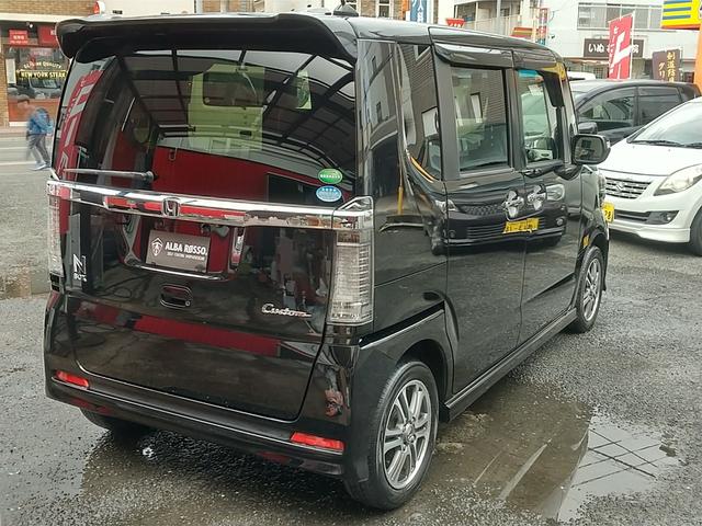 Ｎ－ＢＯＸカスタム Ｇ・Ｌパッケージ　左リアドア電動　リア席スライド・サンシェード　ナビ・ＴＶ・バックカメラ・ＥＴＣ（ナビ連動）　プラズマクラスターオートエアコン　アレルクリーンシート　運転席シートハイトアジャスターＵＶ・ＩＲカットガラス（7枚目）