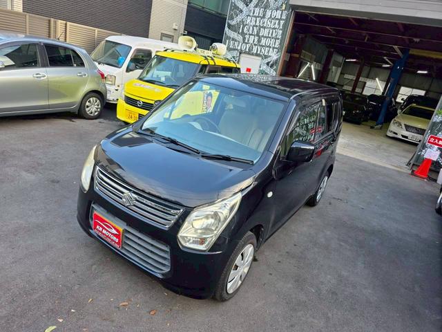 ワゴンR FXリミテッド 車検整備付 車両保証1年 CD パワーウィンドウ パワステ FM ワンオナ エアバック アイドリングストップ機能 オートエアコン(51枚目)