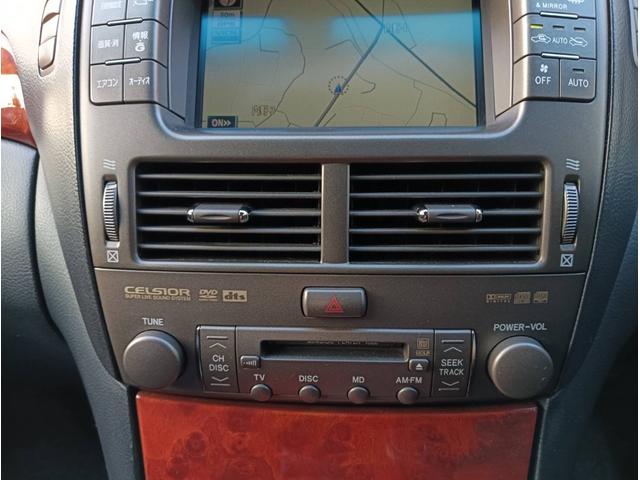 セルシオ C仕様 インテリアセレクション 車検整備付 車両保証 本革 ヒーター 地デジTV エアバッグ Bモニター エアーシート TVナビ ムーンルーフ 電動格納ミラー アルミホイール オートライト パワーシート エアサス ETC キーフリー(12枚目)