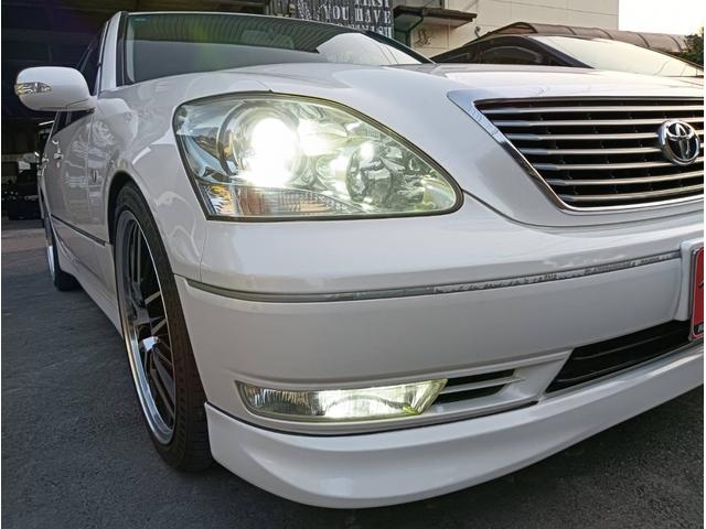 セルシオ C仕様 インテリアセレクション 車検整備付 車両保証 本革 ヒーター 地デジTV エアバッグ Bモニター エアーシート TVナビ ムーンルーフ 電動格納ミラー アルミホイール オートライト パワーシート エアサス ETC キーフリー(54枚目)