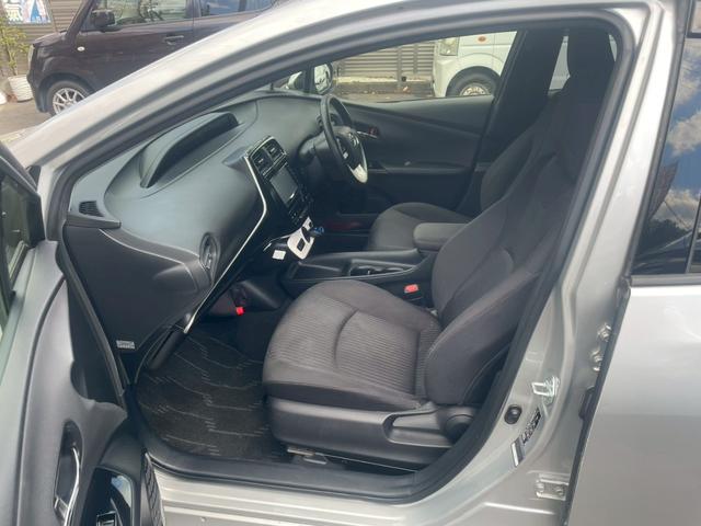 プリウス Sセーフティプラス 車検整備2年付 車両保証1年 ナビ アルミホイール TV Btオーディオ 電動ミラー 禁煙 衝突安全ボディ Aライト 1セグ Bモニター LEDライト スマートKEY ナビTV 横滑り防止機能 PW(46枚目)