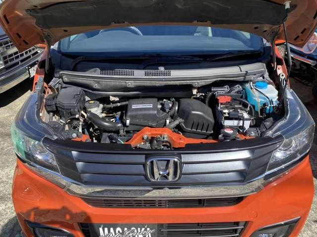 N-WGNカスタム G SSブラックスタイルパッケージ フルセグナビ ETC スマートキー プッシュスタート セキュリティー シートヒーター ベンチシート アイドリングストップ(14枚目)